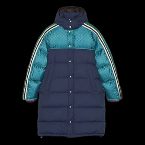 Gucci GG Jacquard Nylon Jacket 'Blue'
