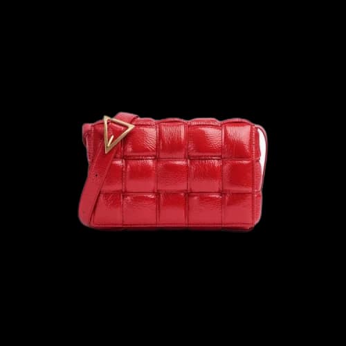 Bottega Veneta Padded Cassette 'Chili/Gold'