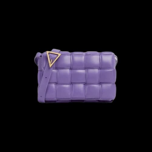 Bottega Veneta Padded Cassette Bag 'Purple/Gold'