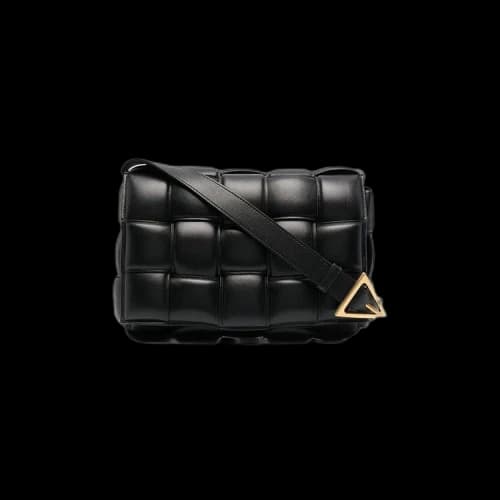 Bottega Veneta Padded Cassette Bag 'Black/Gold'