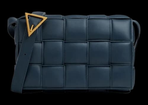 Bottega Veneta Padded Cassette Deep Blue