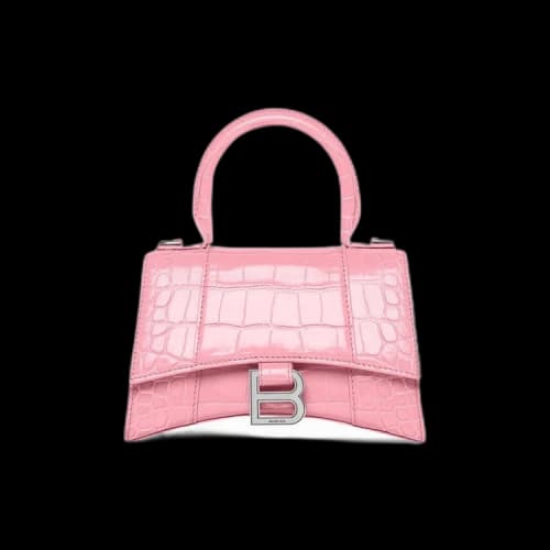 Balenciaga Mini Hourglass Top Handle Bag 'Sweet Pink'