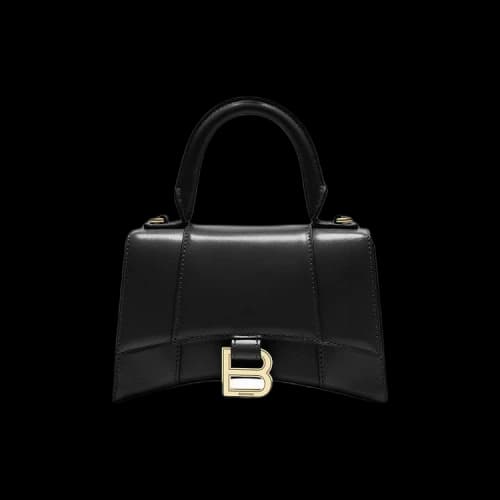 Balenciaga Hourglass XS Top Handle Bag 'Black'
