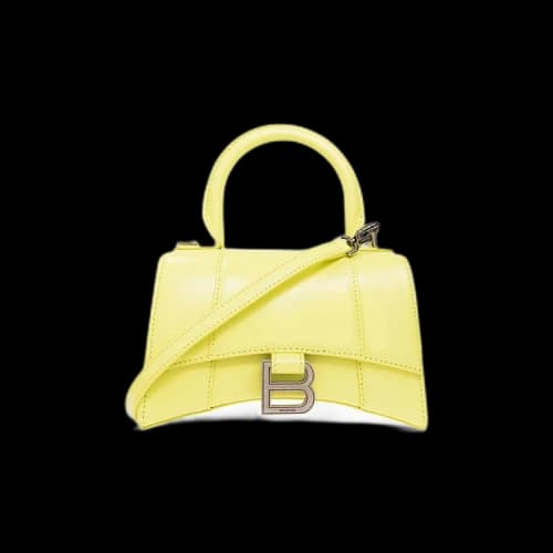 Balenciaga XS Hourglass Top Handle Bag 'Lime'
