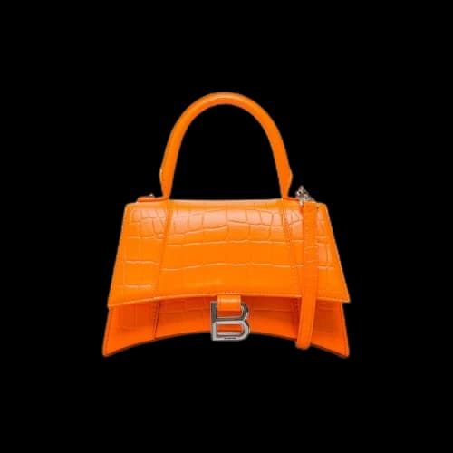 Balenciaga Small Hourglass Top Handle Bag 'Orange'