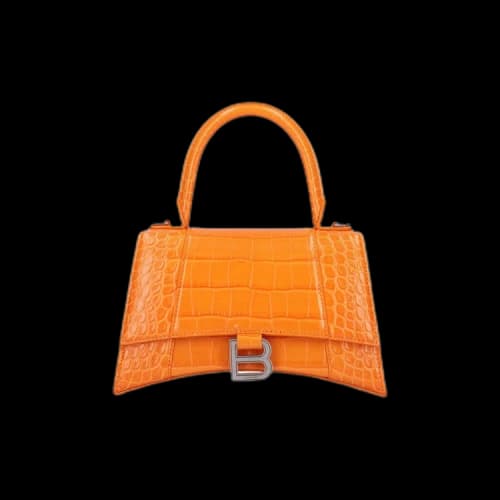 Balenciaga Hourglass Small Handbag 'Pop Orange'