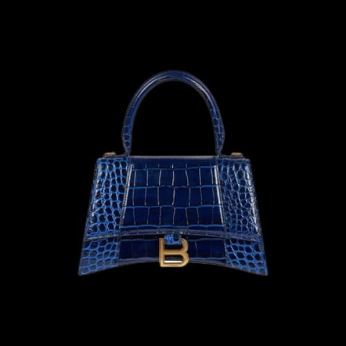 Balenciaga Hourglass Small Top Handle Bag 'Blue'