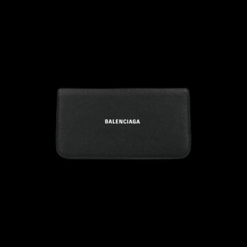 Balenciaga Cash Phone Holder Bag 'Black/White'