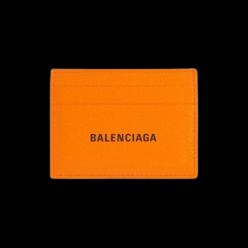 Balenciaga Cash Card Holder 'Pop Orange/Lblack'