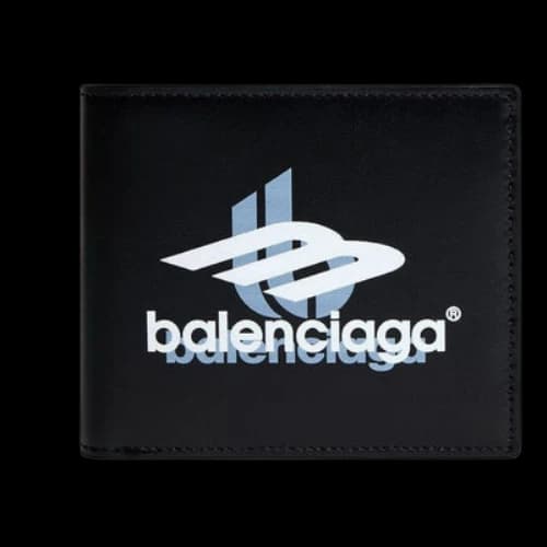Balenciaga Cash Square Folded Wallet Box 'Black White'