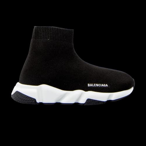 Balenciaga Speed Sneaker Kids 'Black White'