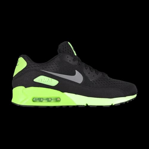 Nike Air Max 90 CMFT Black Dark Grey Flash Lime