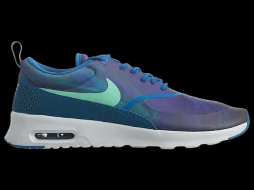 Nike Air Max Thea Print Blue Spark Green Glow (Women's)