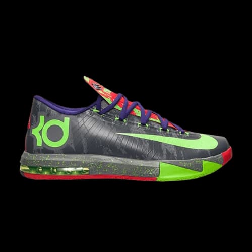 Nike KD 6 PS 'Cool Grey Electric Green'