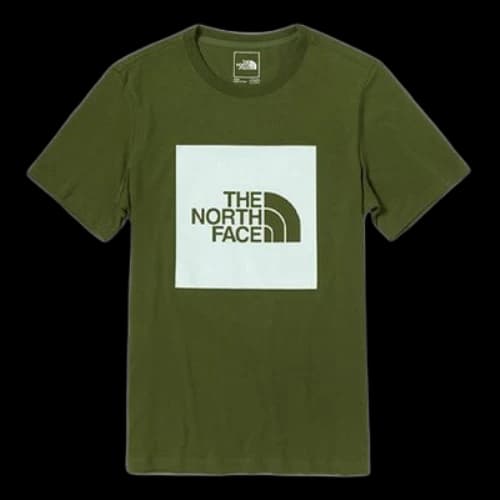 THE NORTH FACE Outdoor Casual Couple Style Short Sleeve Green