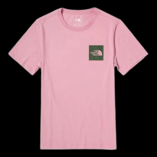 THE NORTH FACE Outdoor Casual Short Sleeve Couple Style Pink