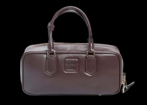 Miu Medium Arcadie Top Handle Radica