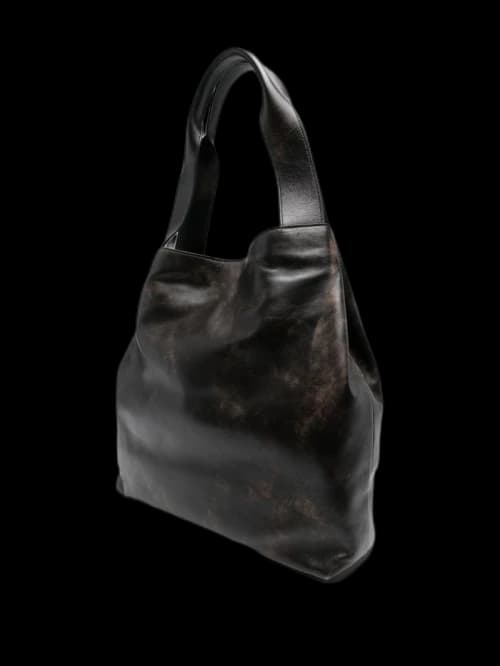 Miu Leather Hobo Bag Caffe
