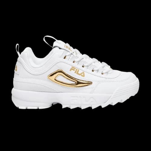 Fila Disruptor 2 'Metallic Accent - White Metallic Gold' (Women's)