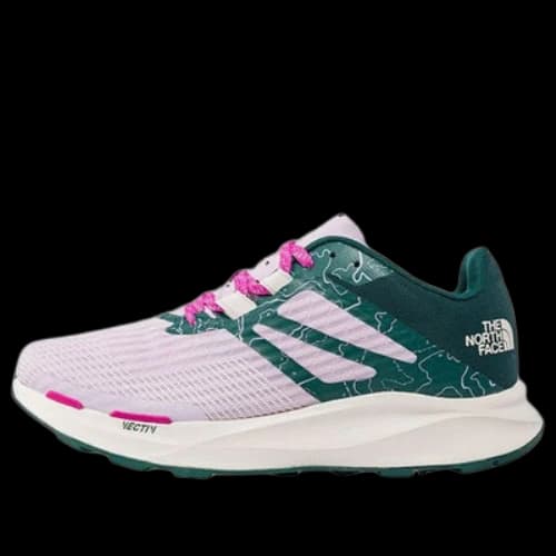 THE NORTH FACE Vectiv Eminus Running Shoes ' Ponderosa Green Valley Topo Print Lavender Fog' (Women's)