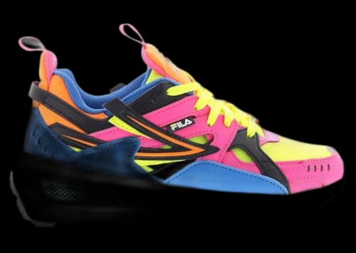 Fila Sandenal Yellow Pink Blue (Women's)