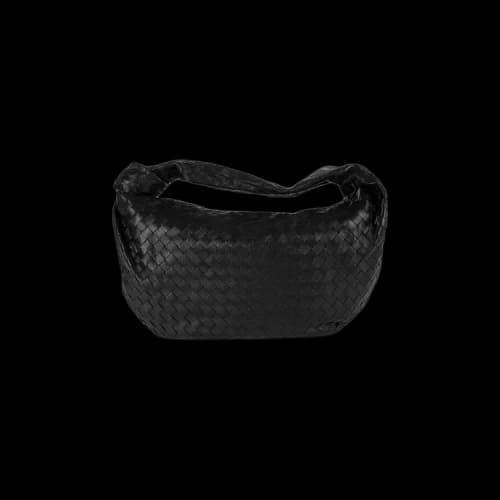 Bottega Veneta Jodie Medium Rounded Hobo Bag 'Black/Silver'