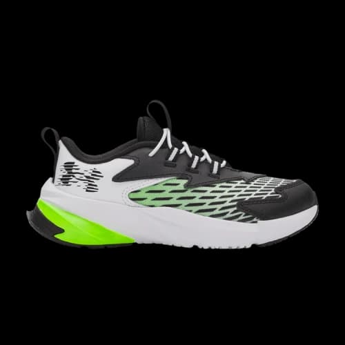 Under Armour Scramjet 7 PS 'White Hyper Green Black'