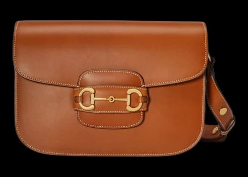 Gucci Horsebit 1955 Shoulder Bag Tan/Brown