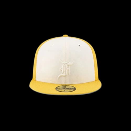 Fear of God Essentials x New Era 59Fifty Fitted Cap 'Gold/White'