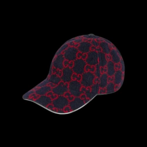 Gucci GG Wool Baseball Hat 'Red'