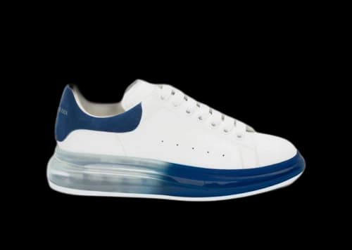 Alexander McQueen Oversized Worker Blue Sole