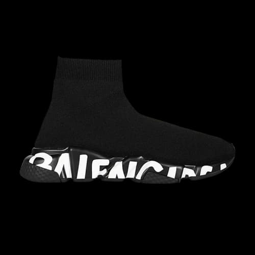 Balenciaga Speed Trainer 'Black White' (Women's)