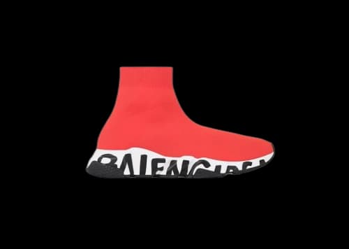 Balenciaga Speed Graffiti Red White