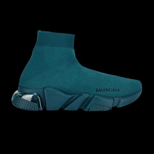 Balenciaga Speed Sneaker 'Clear Sole - Full Dark Green' (Women's)