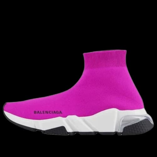 Balenciaga Speed Clear Sole Trainer 'Fuchsia' (Women's)