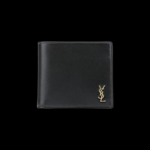 Saint Laurent Logo Wallet 'Black'