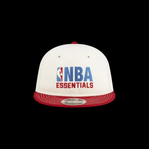 New Era x Fear of God x NBA Logo 9FIFTY RC Cap 'White/Red'