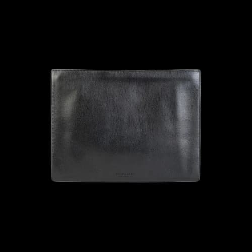 Bottega Veneta Leather Document Holder 'Black/Silver'
