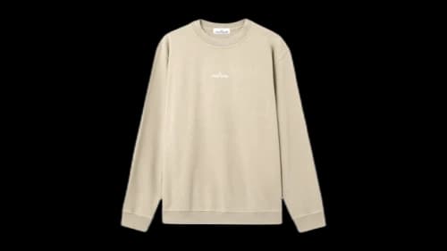 Stone Island Cotton Fleece 6100018 Sweatshirt Desert