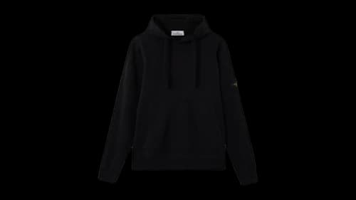 Stone Island Organic Cotton Fleece 6100062 Sweatshirt Black