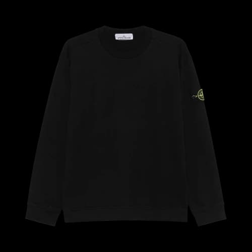 Stone Island Essential Crew Sweatshirt 'Black'