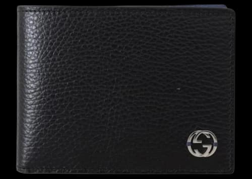 Gucci Interlocked GG Bifold Wallet Black/Blue