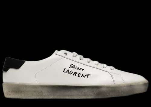 Saint Laurent Court Classic SL/06 Low White Black