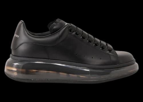 Alexander McQueen Oversized Clear Sole Black (Women's)