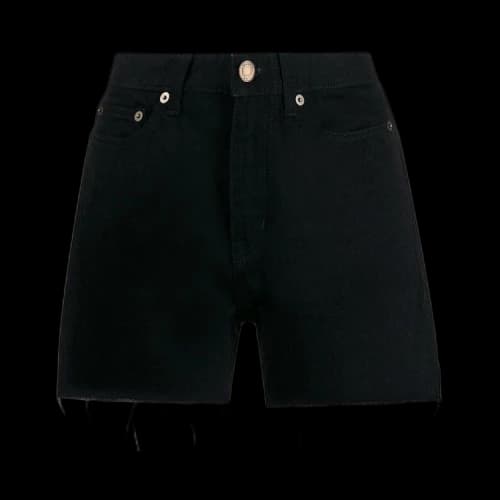 Saint Laurent Denim Shorts 'Black'