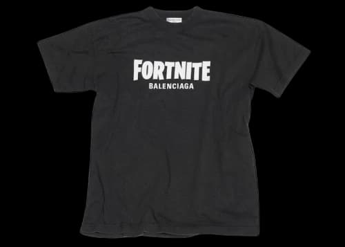 Balenciaga x FORTNITE©2021 Medium Fit (W) T-shirt Black