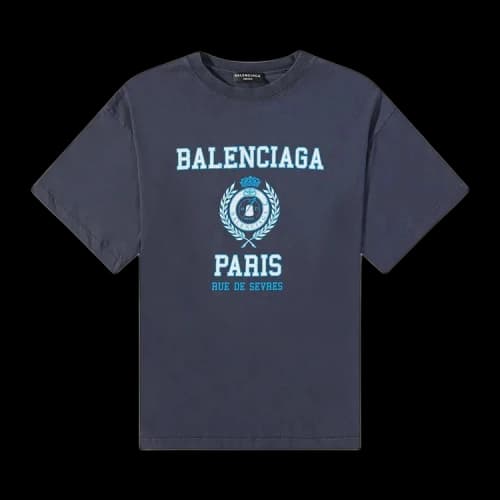 Balenciaga T-Shirt 'Marine Blue'
