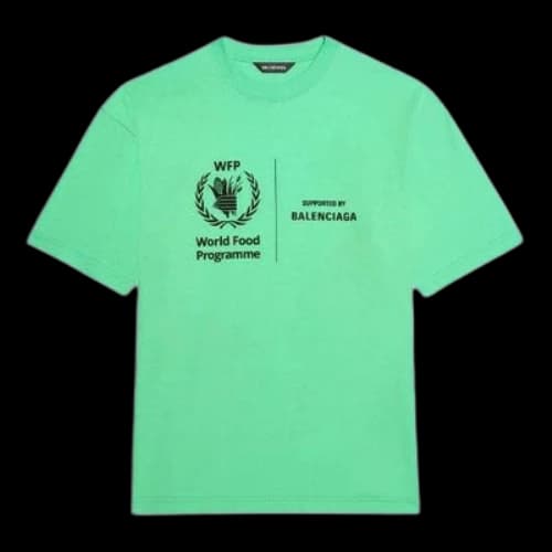 Balenciaga x WFP T-Shirt Medium Fit 'Green'