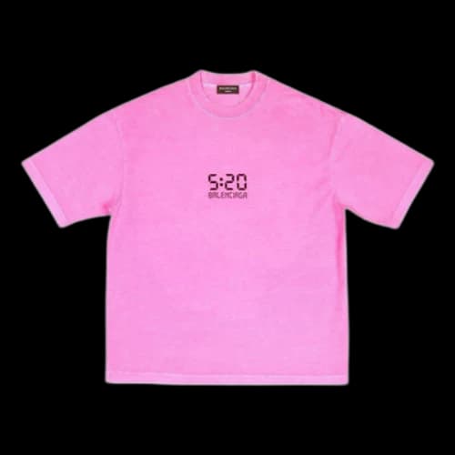 Balenciaga 5:20 Graphic T-shirt 'Pink'
