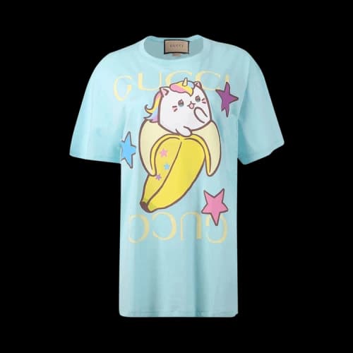 Gucci T-Shirt 'Marine Light Blue'